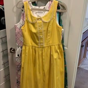 Rock Steady 3X yellow dress cute pinup plus